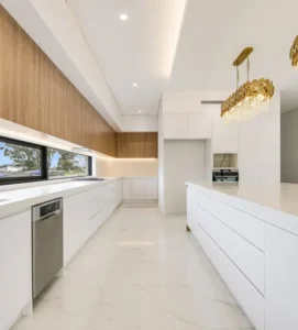 Custom kitchen craftsmanship - Ozzie Dream Homes founder-led build